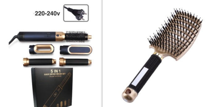 New Hair Dryer Multi Hair Styler 5 In1 Curling Iron Hair New Hair Dryer Multi Hair Styler 5 In1 Curling Iron Hair